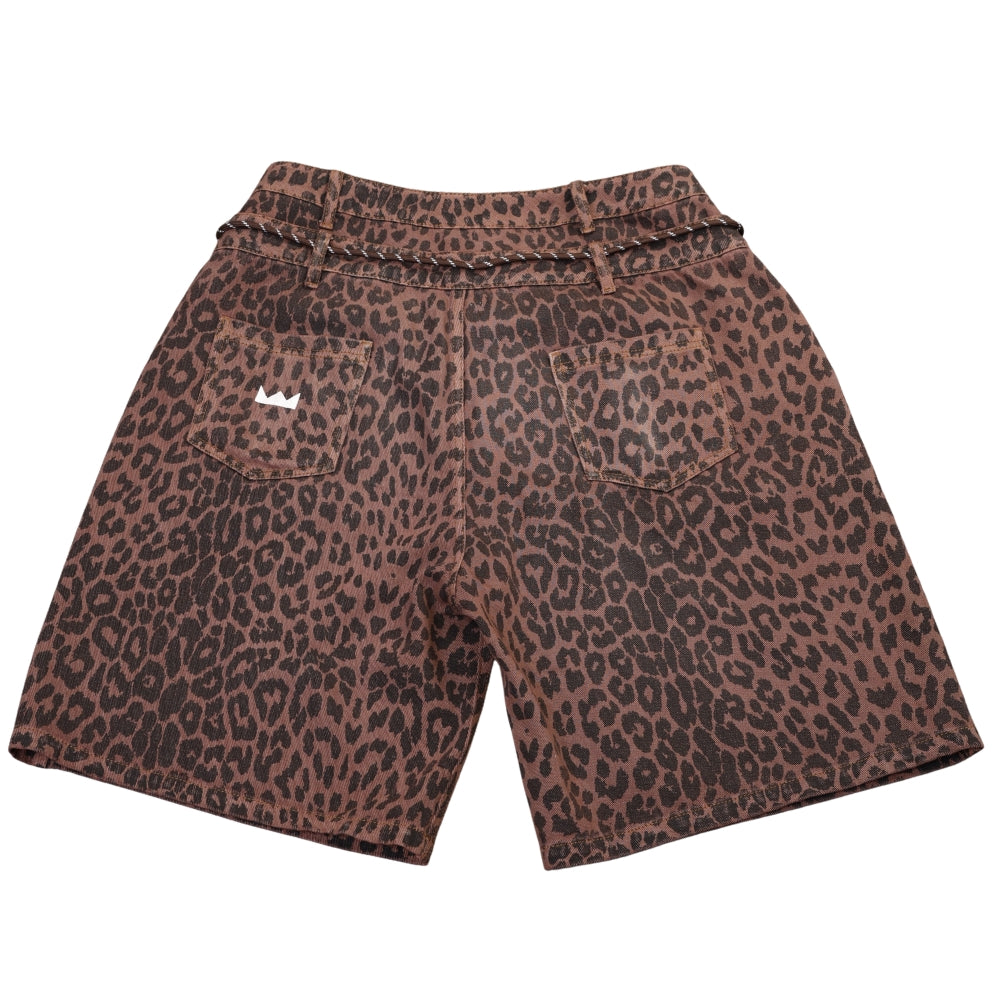 Ten/18 Cheetah Jorts