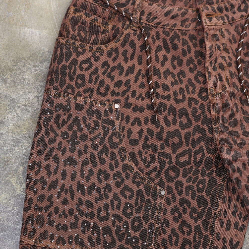 Ten/18 Cheetah Jorts