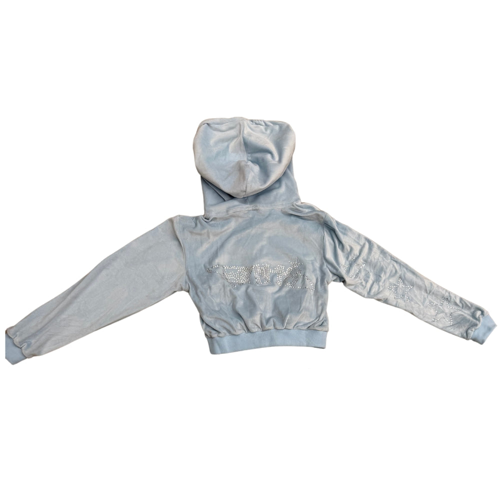 Ten/18 x M.O.S.T. Velour Cropped Hoodie